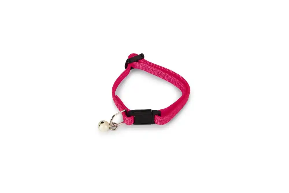 Beeztees ошейник для кошек BRIGHT Pink