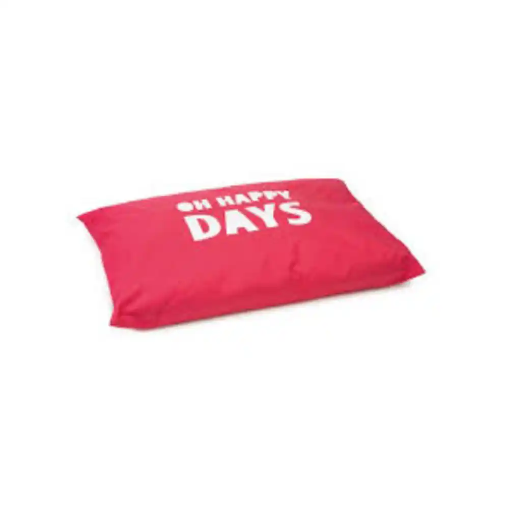 Beeztees подушка-лежак HAPPY DAYS Red 100x70cm