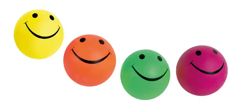 Мячик резиновый NEON SMILE CM. 5,5