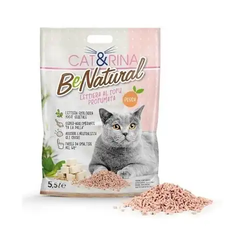 Așternut pentru pisici din TOFU