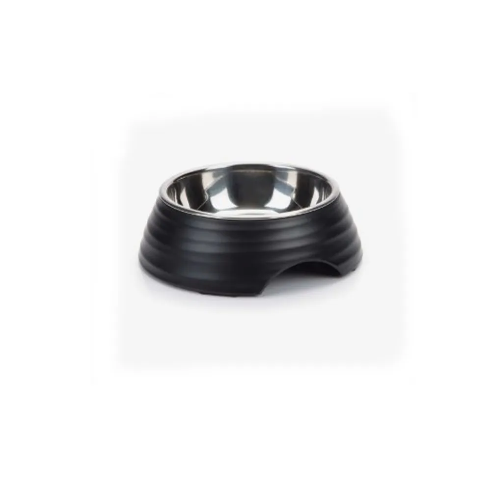 Bol metalic RIMPU Black 22cm