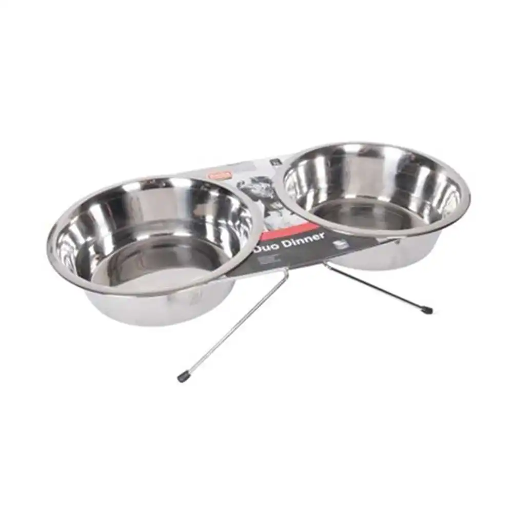 Купить  Металлические миски - Двойные металлические миски DUO DINNER 11cm 2..