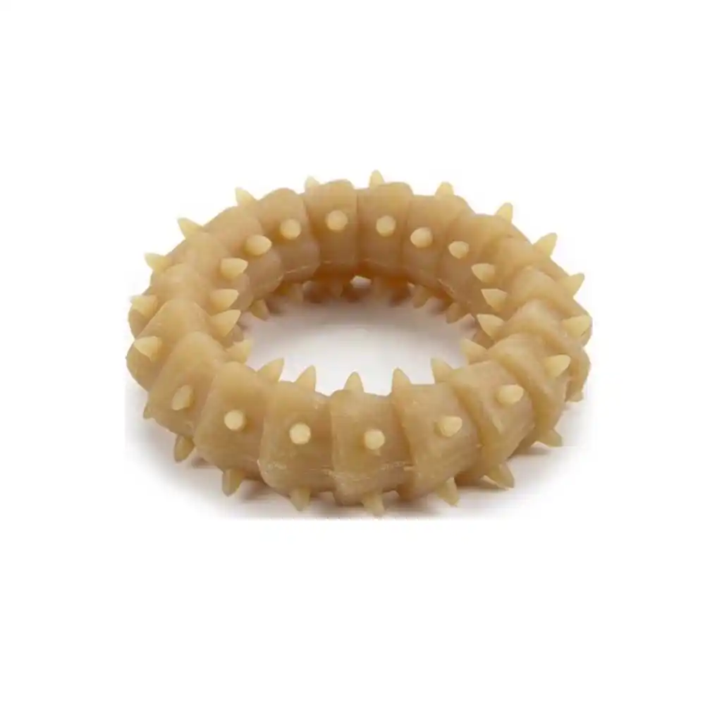 BEEZTEES резиновое кольцо для щенков Naturel 8x8x2cm