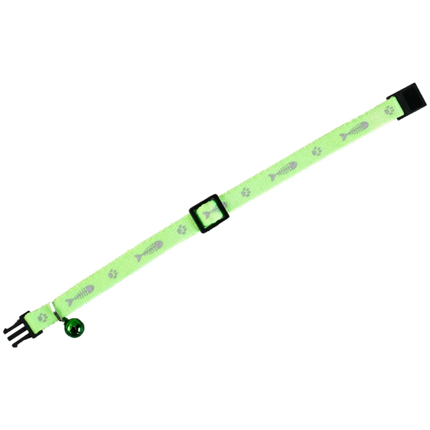 Cumpara  Muniție - Ошейник нейлоновый CAT COLLAR GREEN 30cm10mm..