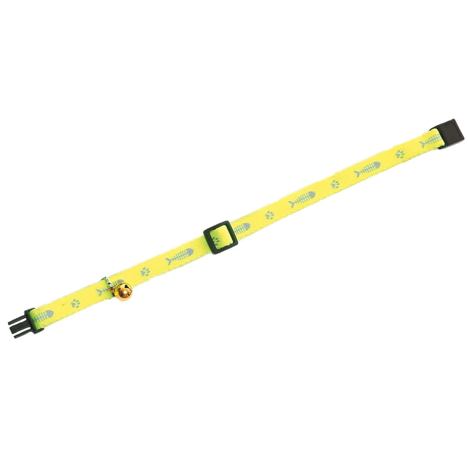 Cumpara  Muniție - Ошейник нейлоновый CAT COLLAR YELLOW 30cm10mm..