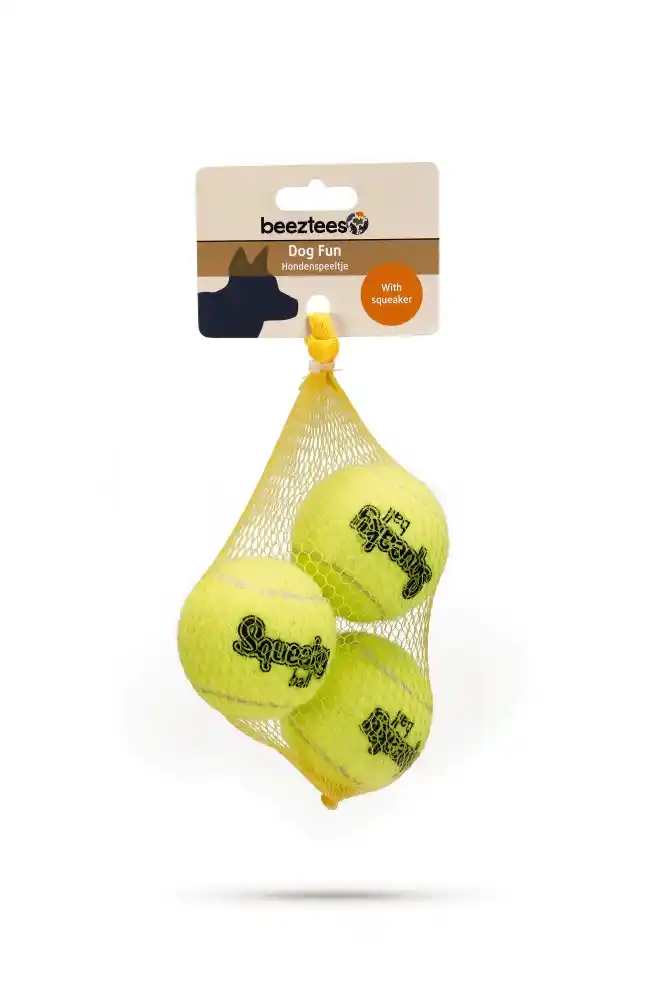 BEEZTEES теннисный мячик со звуком 3pcs