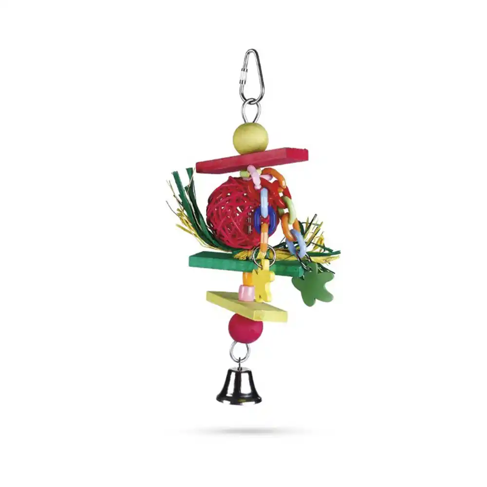 BEEZTEES деревянная игрушка для птиц TRINOX 22cm