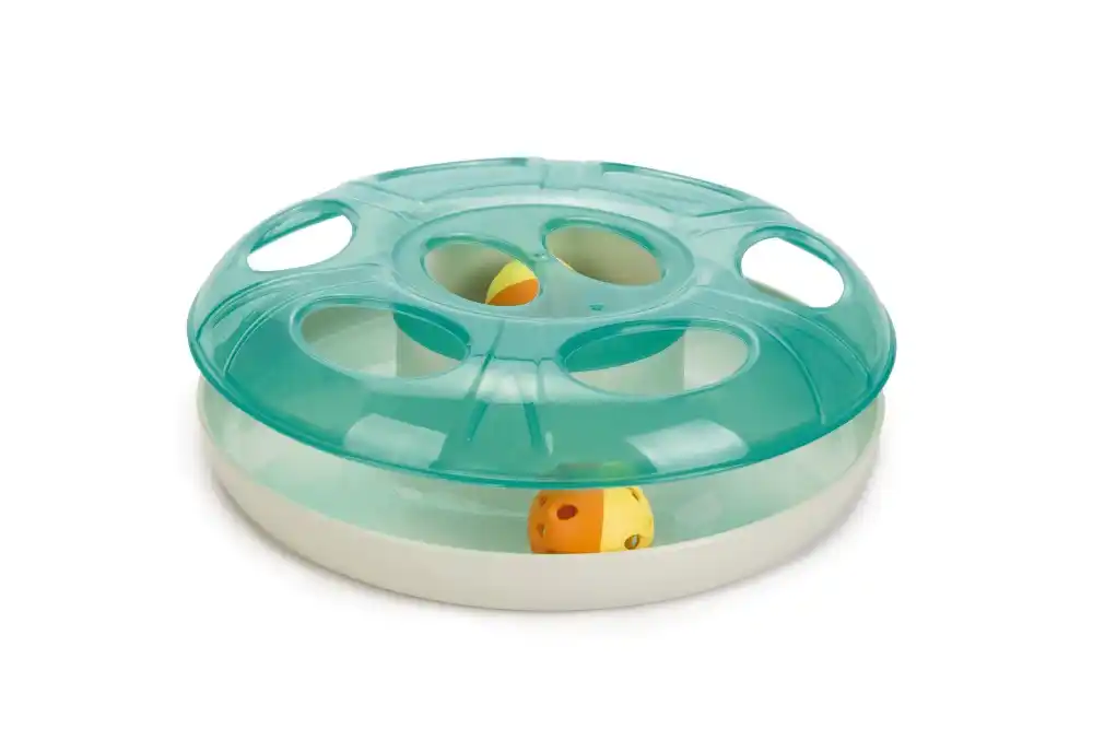 BEEZTEES игрушка для кошек Training Weel SCUDIE Green 25cm