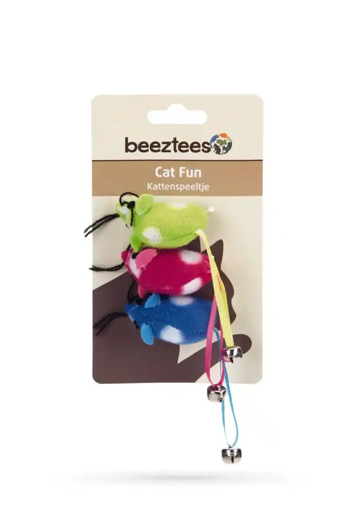 BEEZTEES плюшевые мышки Petti 3 pcs.