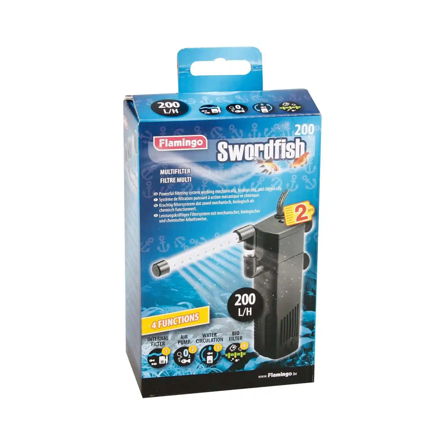 Внутренний фильтр SWORDFISH 200