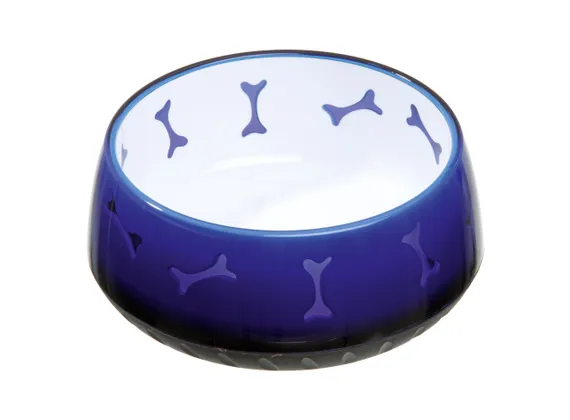 Bol plastic DOG CUISINE 300ML Blue S