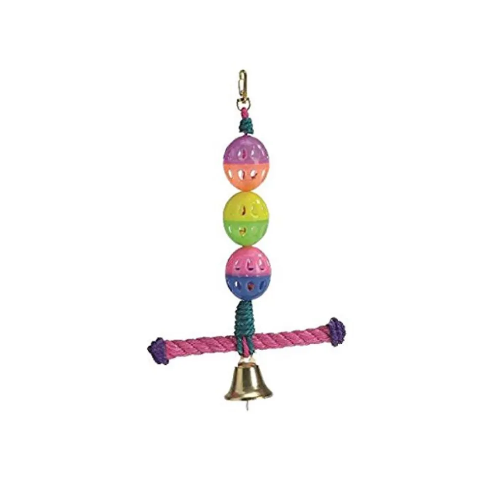 Cumpara  Pentru păsări - Beeztees игрушка из сизаля + колокольчик..