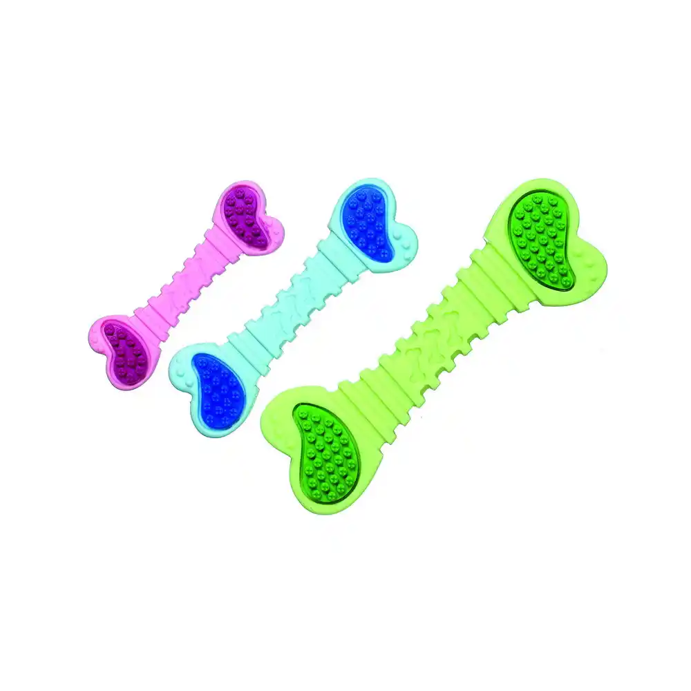 Os de cauciuc pentru cățeluși RUFFUS 18cm