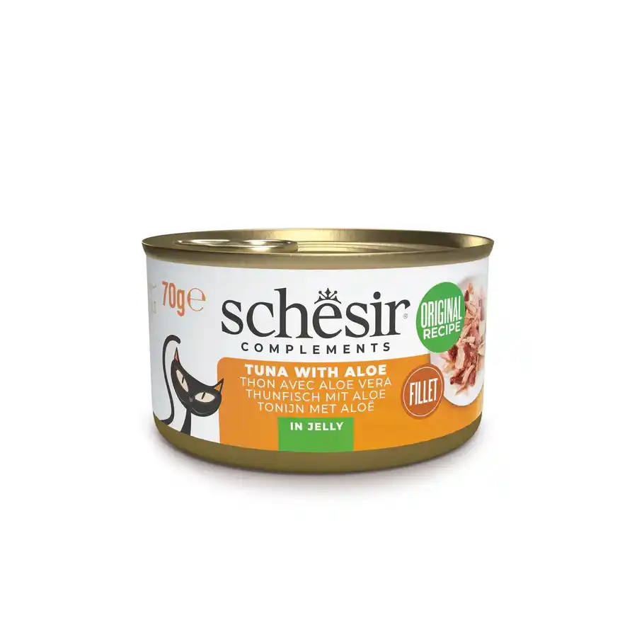 SCHESIR Complements wet Tuna with aloe in jelly