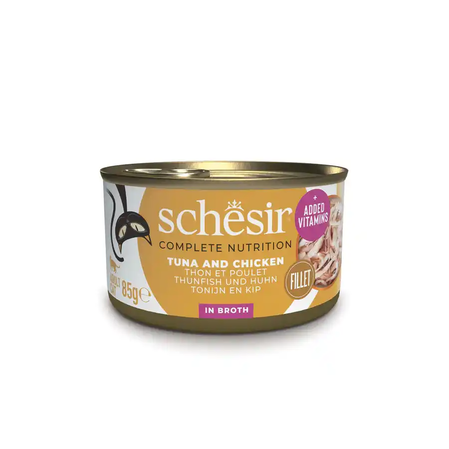 SCHESIR C&B Wet Cat Tuna with Chicken in broth