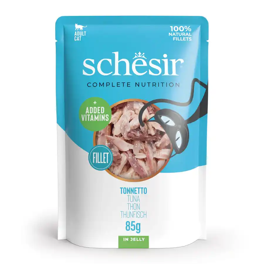 SCHESIR C&B Wet Cat Tuna in jelly pouch