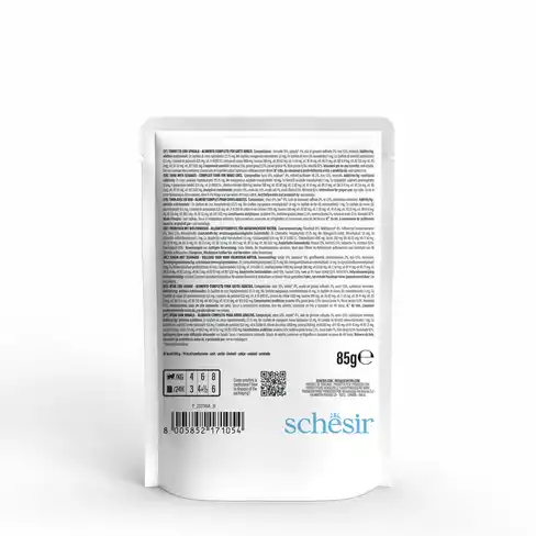 SCHESIR C&B Wet Cat Tuna with Seabass in jelly pouch