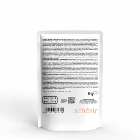 SCHESIR C&B Wet Cat Tuna with Salmon in jelly pouch