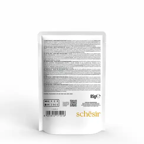 SCHESIR C&B Wet Cat Tuna with Chicken in jelly pouch