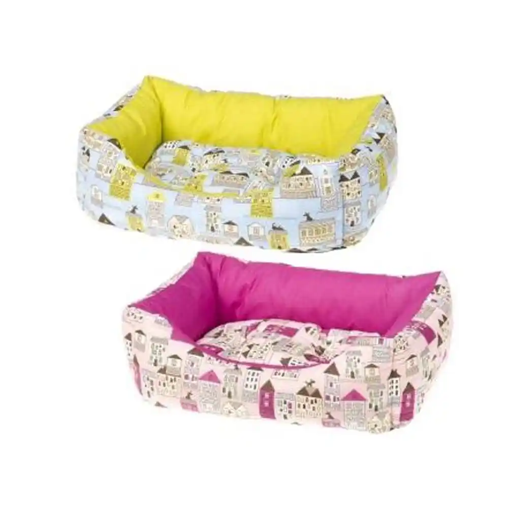 FERPLAST Подушка хлопок COCCOLO 60 DOTS PINK-GREEN