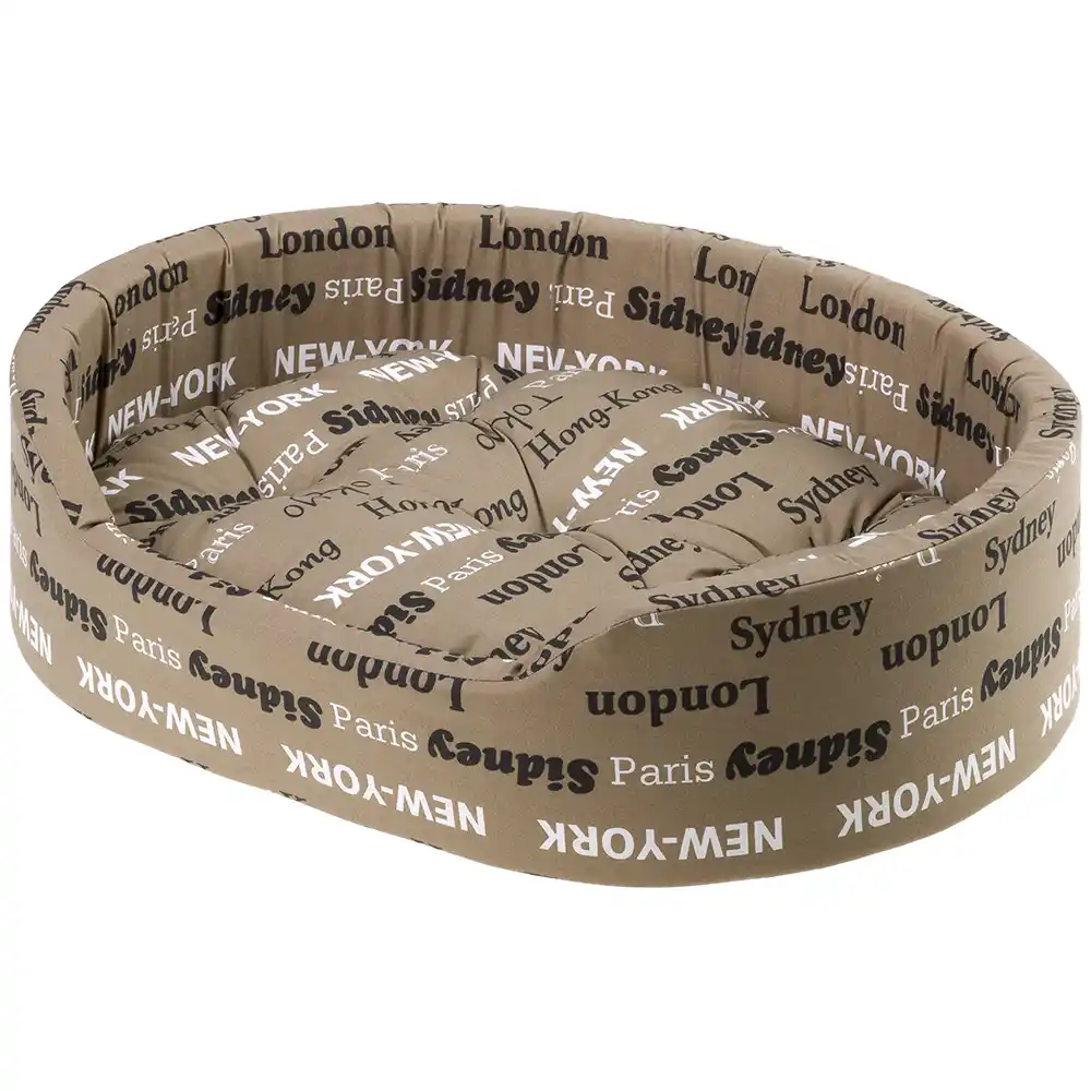 Perne FERPLAST bumbac DANDY 45 Cush. Brown Cities