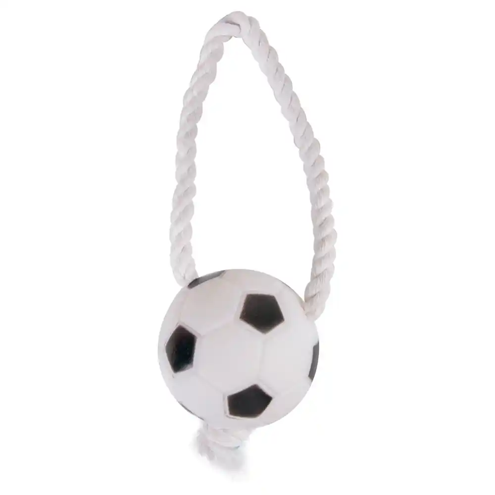 Виниловый мяч на веревке Ball+Rope 26cm