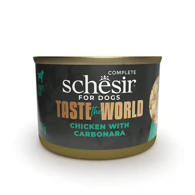 SCHESIR Taste the World Dog can Wholefood Chicken with Carbonara