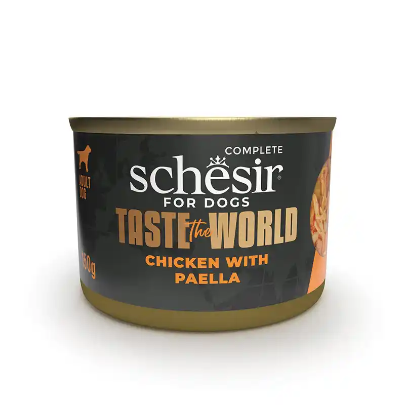 SCHESIR Taste the World Dog can Wholefood Chicken with Paella