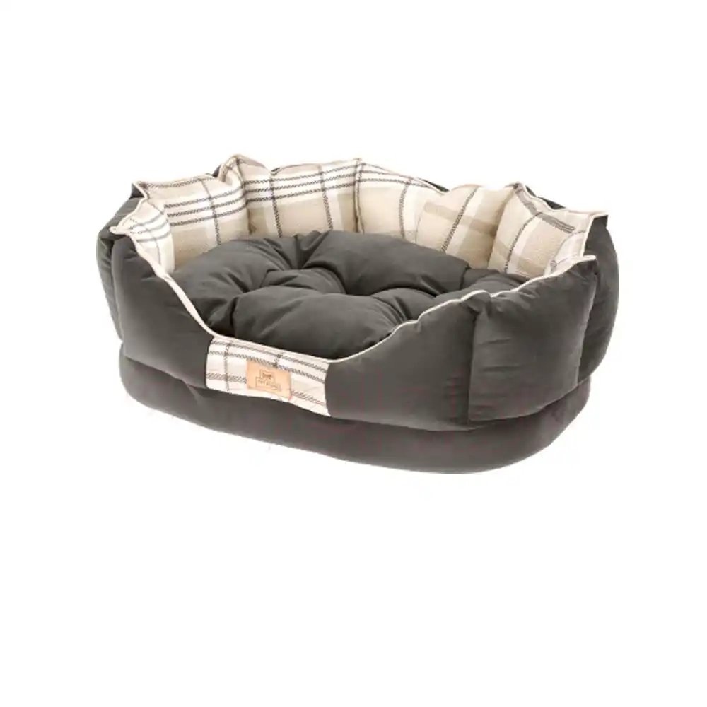 FERPLAST Диван хлопок CHARLES 50 BROWN