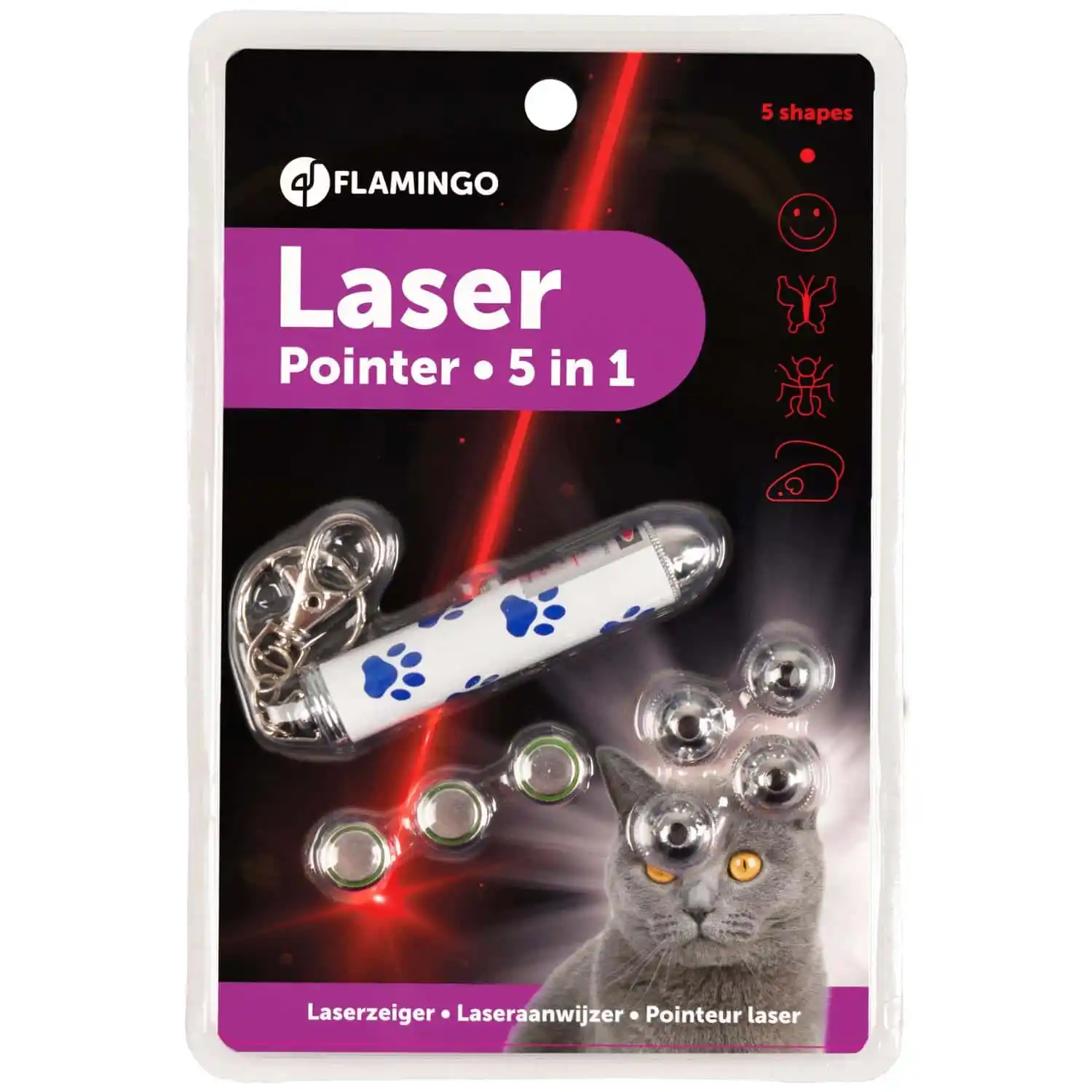 Игрушка-лазер LASER POINTER 5 Differ. Shapes