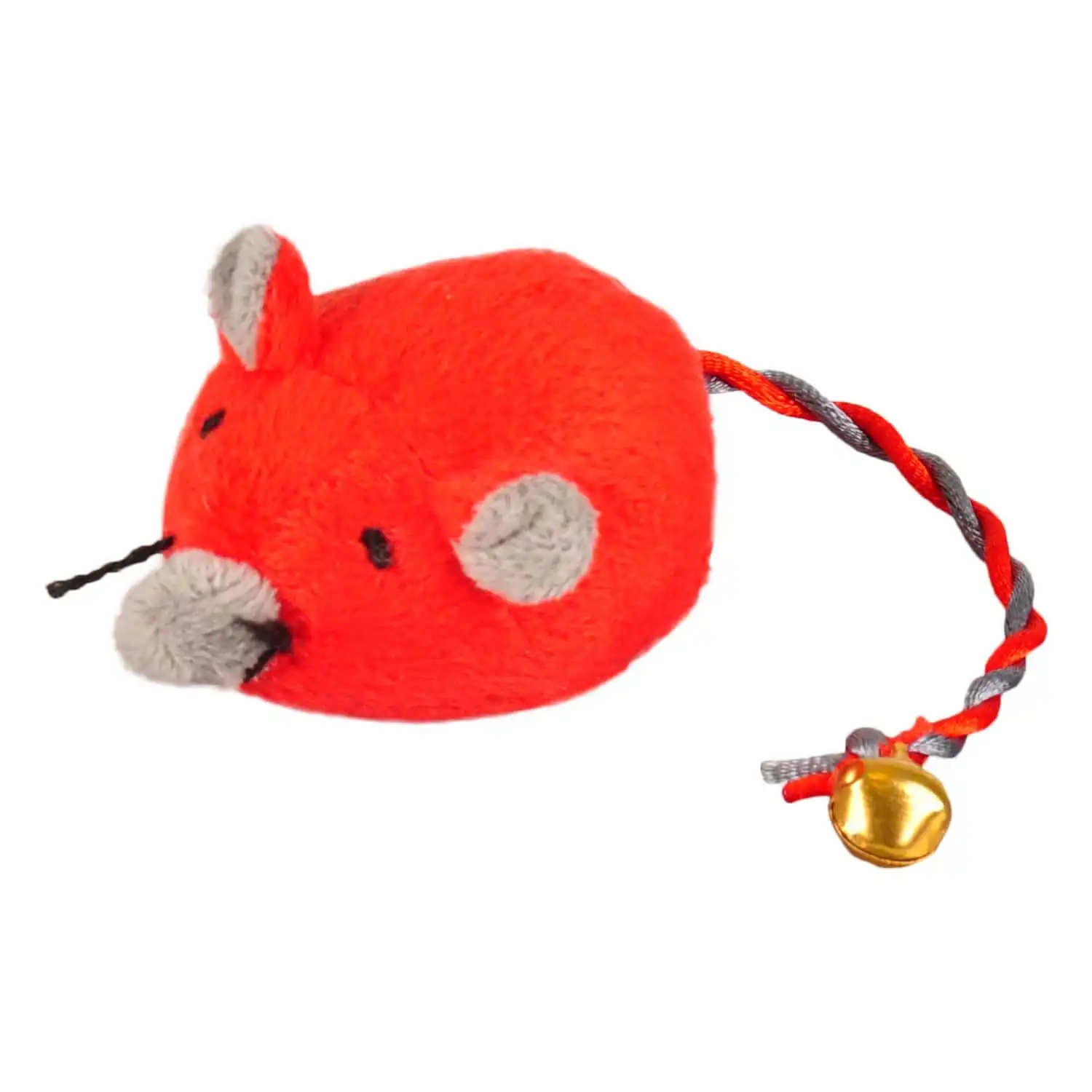Плюшевая мышка JERRY MOUSE with BELL Red