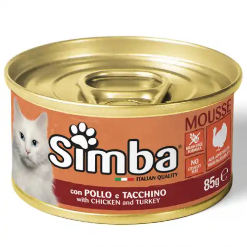 SIMBA CAT Pate with chicken and turkey 85gr.