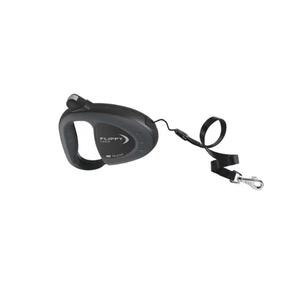 Купить  Поводки-рулетки - FERPLAST Рулетка FLIPPY TECH TAPE SM Black..