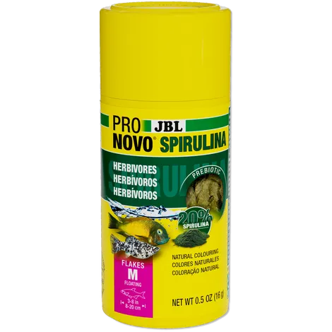 Cumpara  Hrană pentru pești și reptile - JBL PRONOVO SPIRULINA FLAKES..