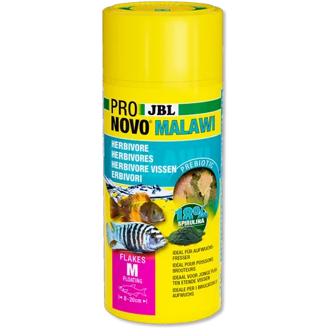 Cumpara  Hrană pentru pești și reptile - JBL PRONOVO MALAWI FLAKES..