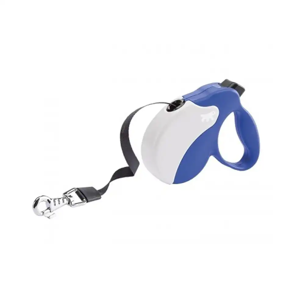 Купить  Поводки-рулетки - FERPLAST Рулетка AMIGO MINI CORD Blue-White..