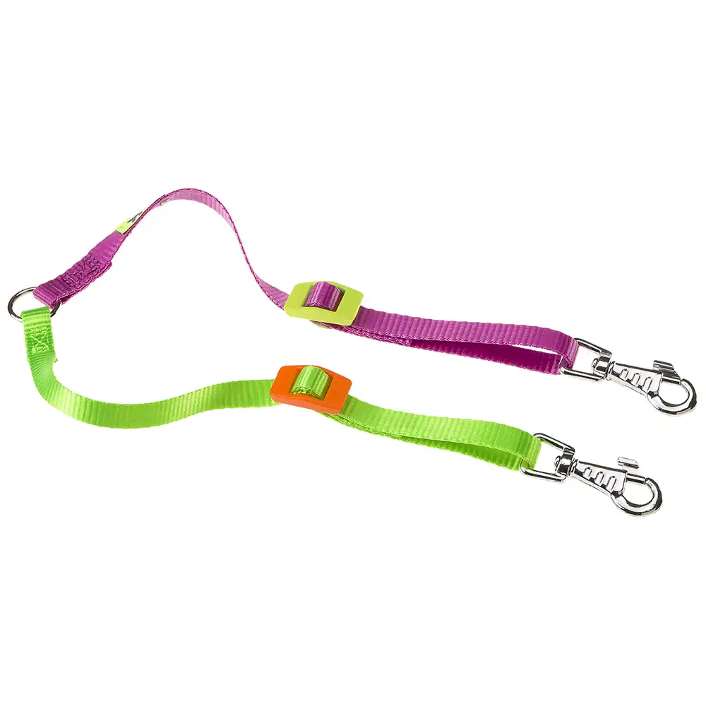Купить  Поводки и шлейки - Ferplast Поводок TWIN 10/36 COLOURS Assorted..