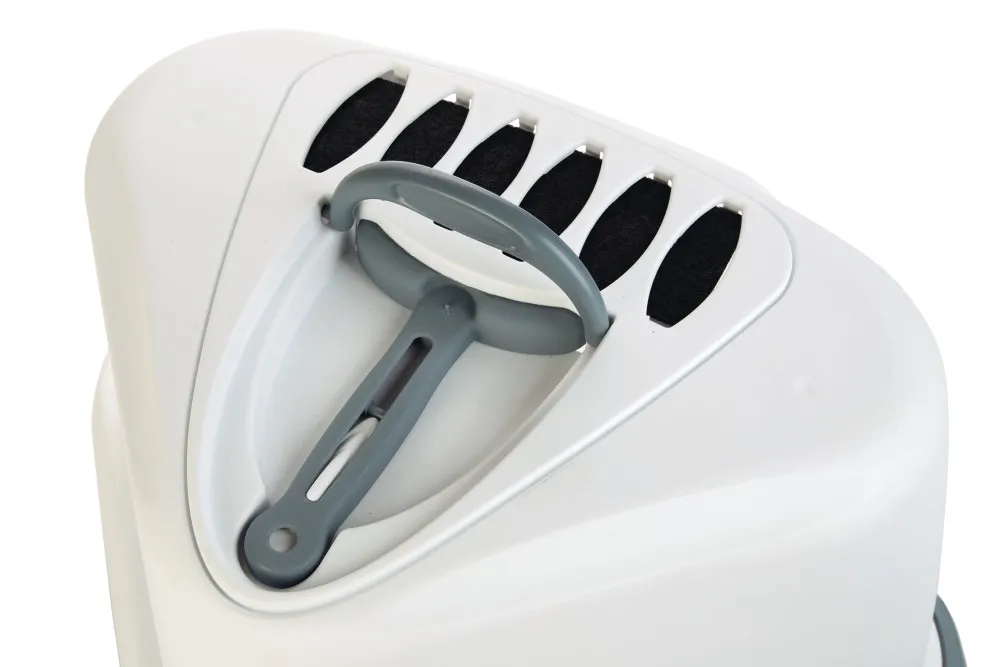 Beeztees Biotoilet Sprint Corner Plus alb/albastru 56cm
