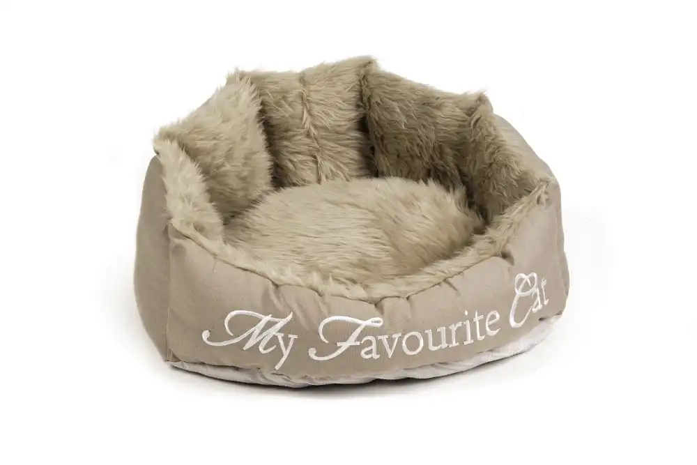 DBL лежак MY FAV CAT Beige 55x45x28cm