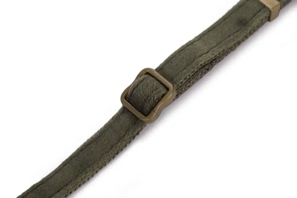 Zgardă dublă VELURA Verde 20-30×10