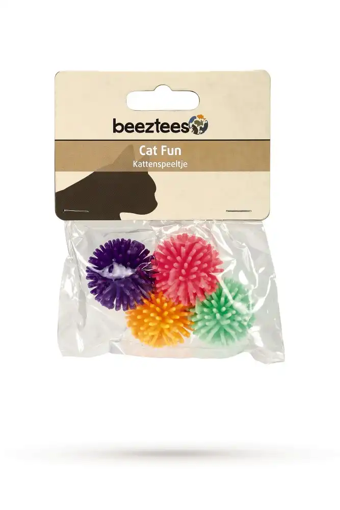 BEEZTEES мячики для кошек 4pcs/bag