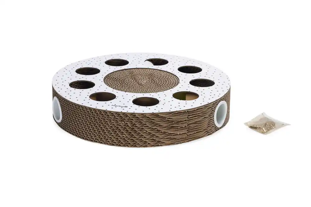 Beeztees кошачий скребок картонный HIDE 35cm