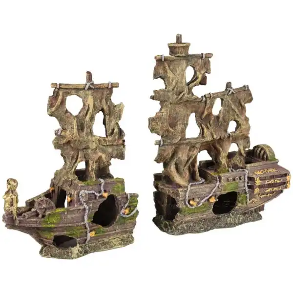 Flamingo Декор пластиковый HERALD SHIPWRECK 2PCS