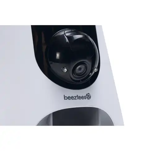 BEEZTEES DOG Hrănitor Inteligent pentru pisici cu cameră Smart Feeder Cam White