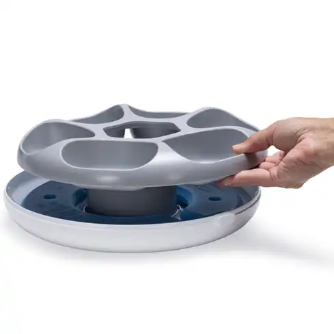 BEEZTEES Dog Hrănitor automat pentru pisici ONNI White