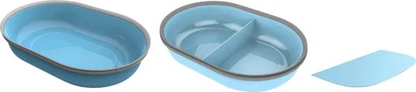 SURE FLAP Set Mat+ castron Set mat și castron Albastru