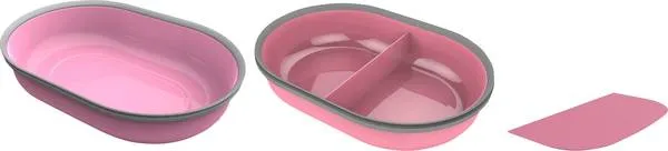 SURE FLAP Set Mat+ bol Mat și bol Set Roz