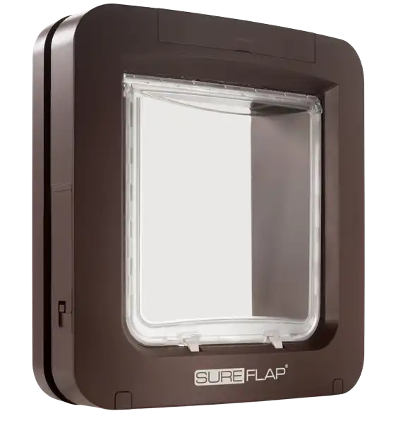 Купить  Дверки и домики - SURE FLAP Дверца Microchip Pet Door Brown..