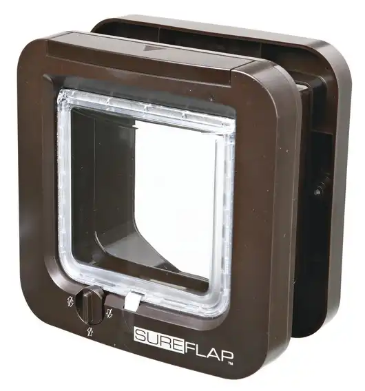 Купить  Дверки и домики - SURE FLAP Дверца Microchip Cat Flap Brown..