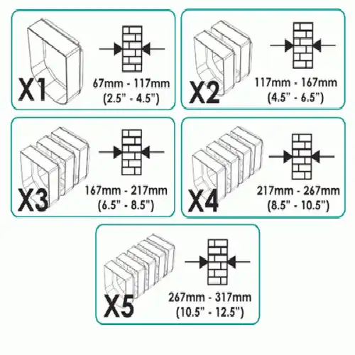 Extender tunel SURE FLAP pentru clapeta pisicii alb
